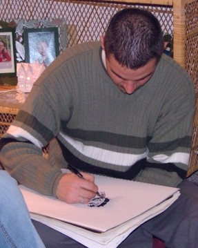 Working on the drawing...