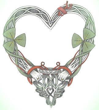 Shamrock Claddagh